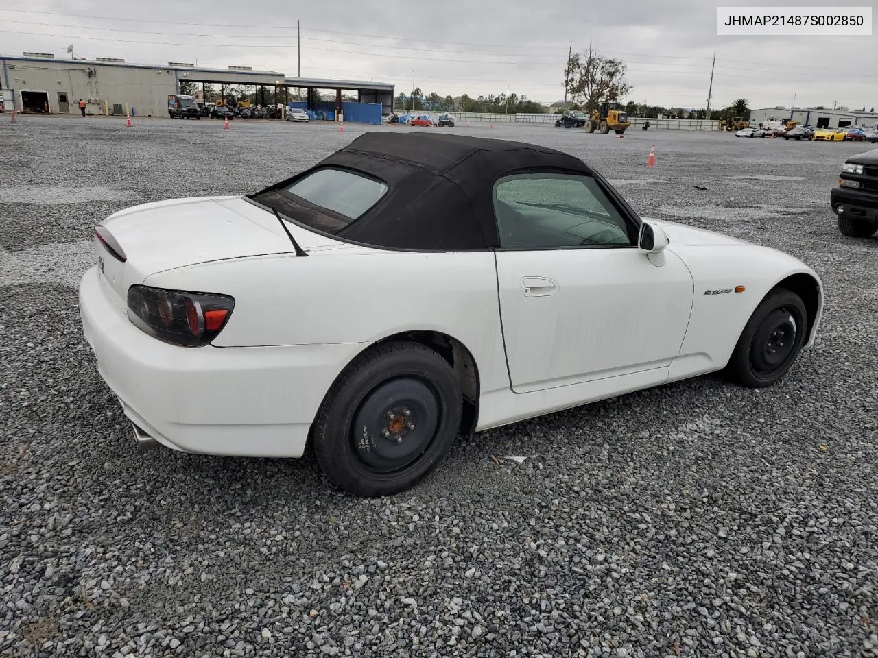 JHMAP21487S002850 2007 Honda S2000