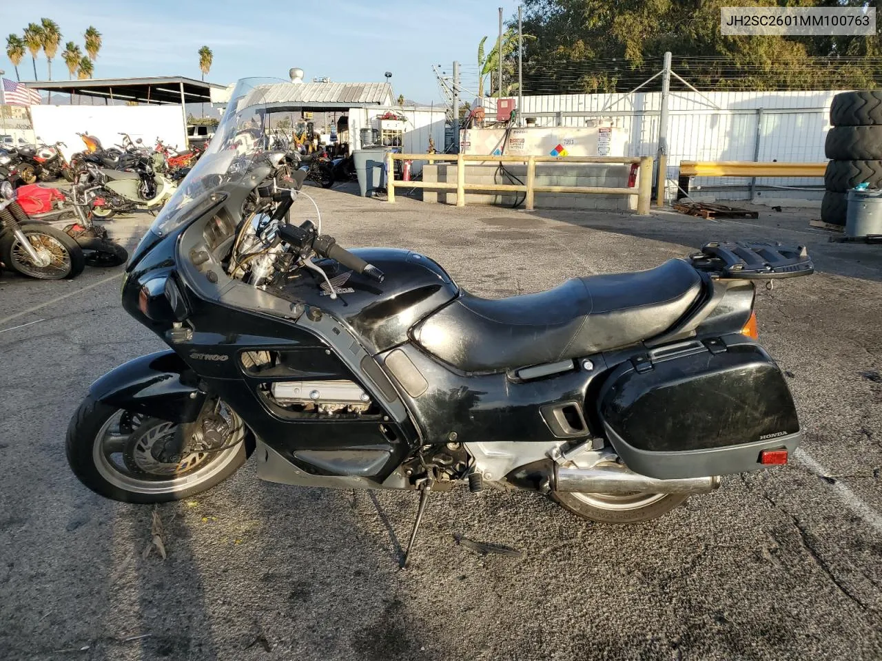 1991 Honda St1100 VIN: JH2SC2601MM100763 Lot: 79670434