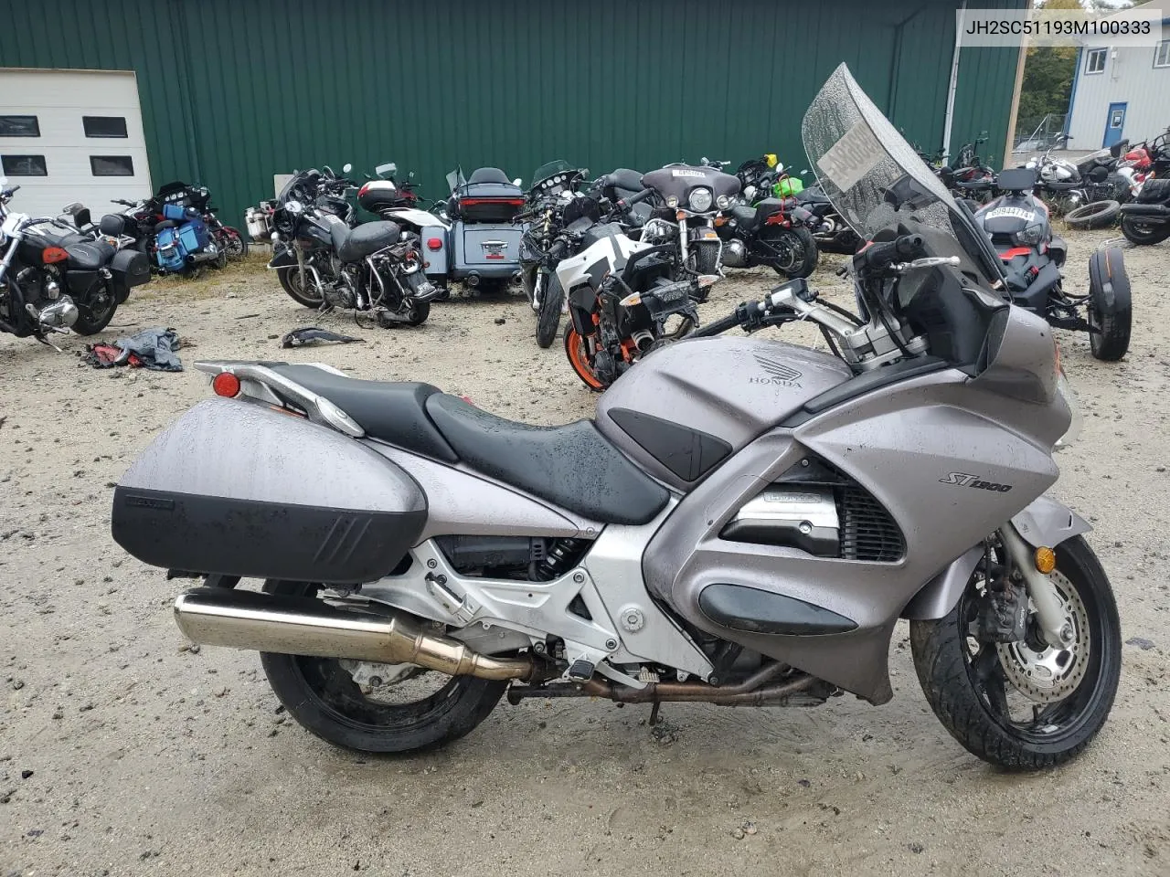 2003 Honda St1300 VIN: JH2SC51193M100333 Lot: 74393684