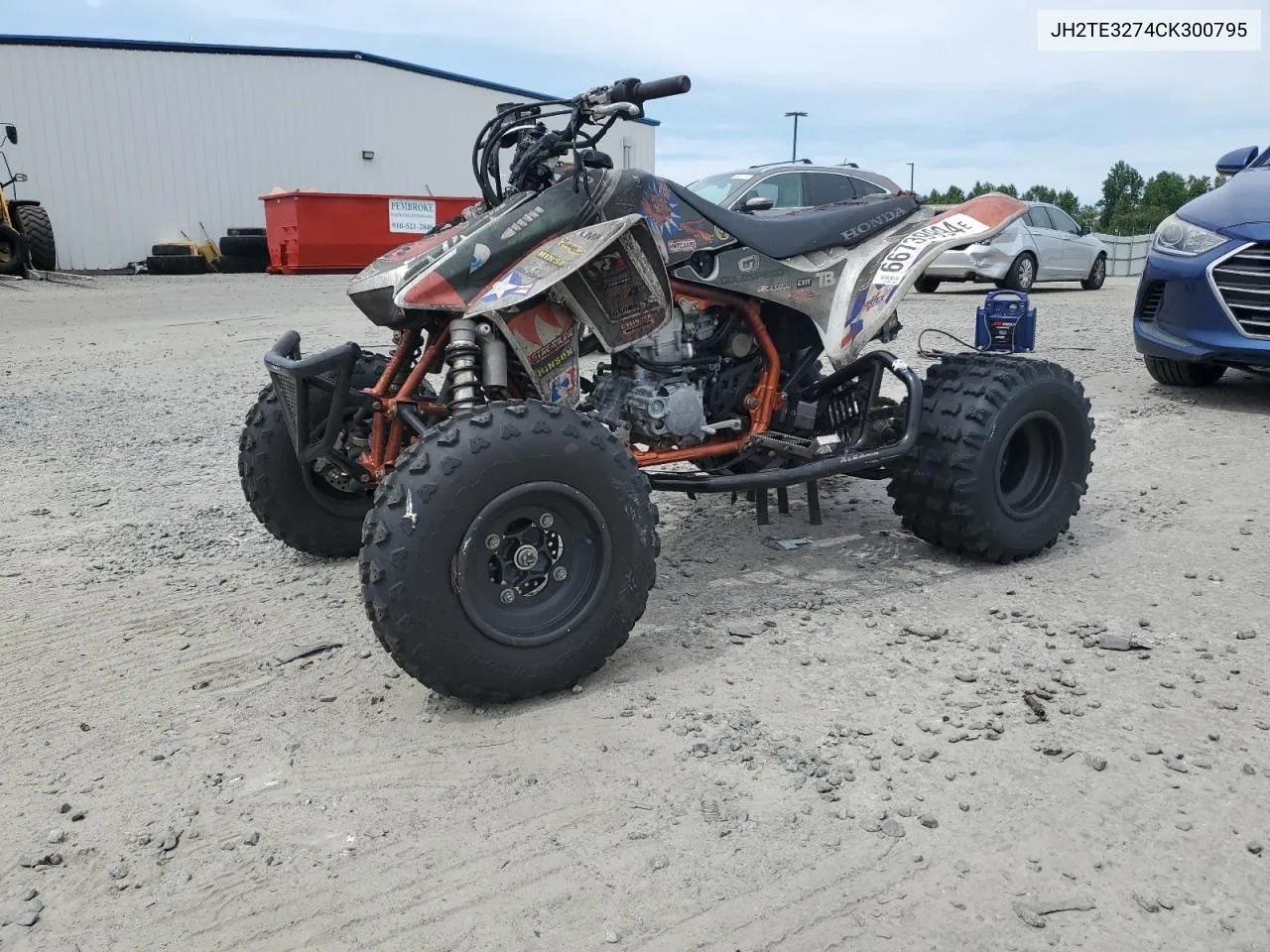 2012 Honda Trx450 Er VIN: JH2TE3274CK300795 Lot: 66739994