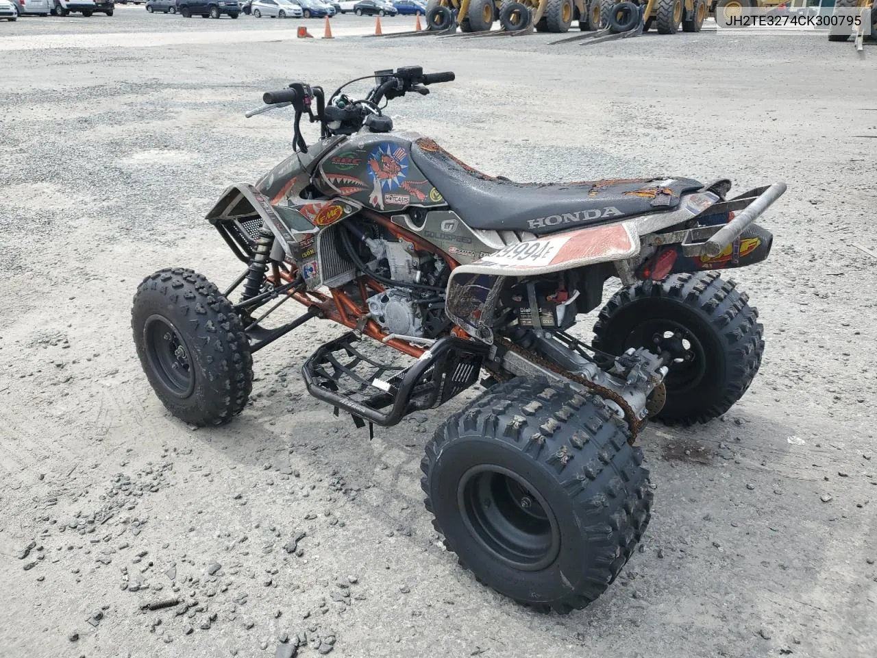 JH2TE3274CK300795 2012 Honda Trx450 Er