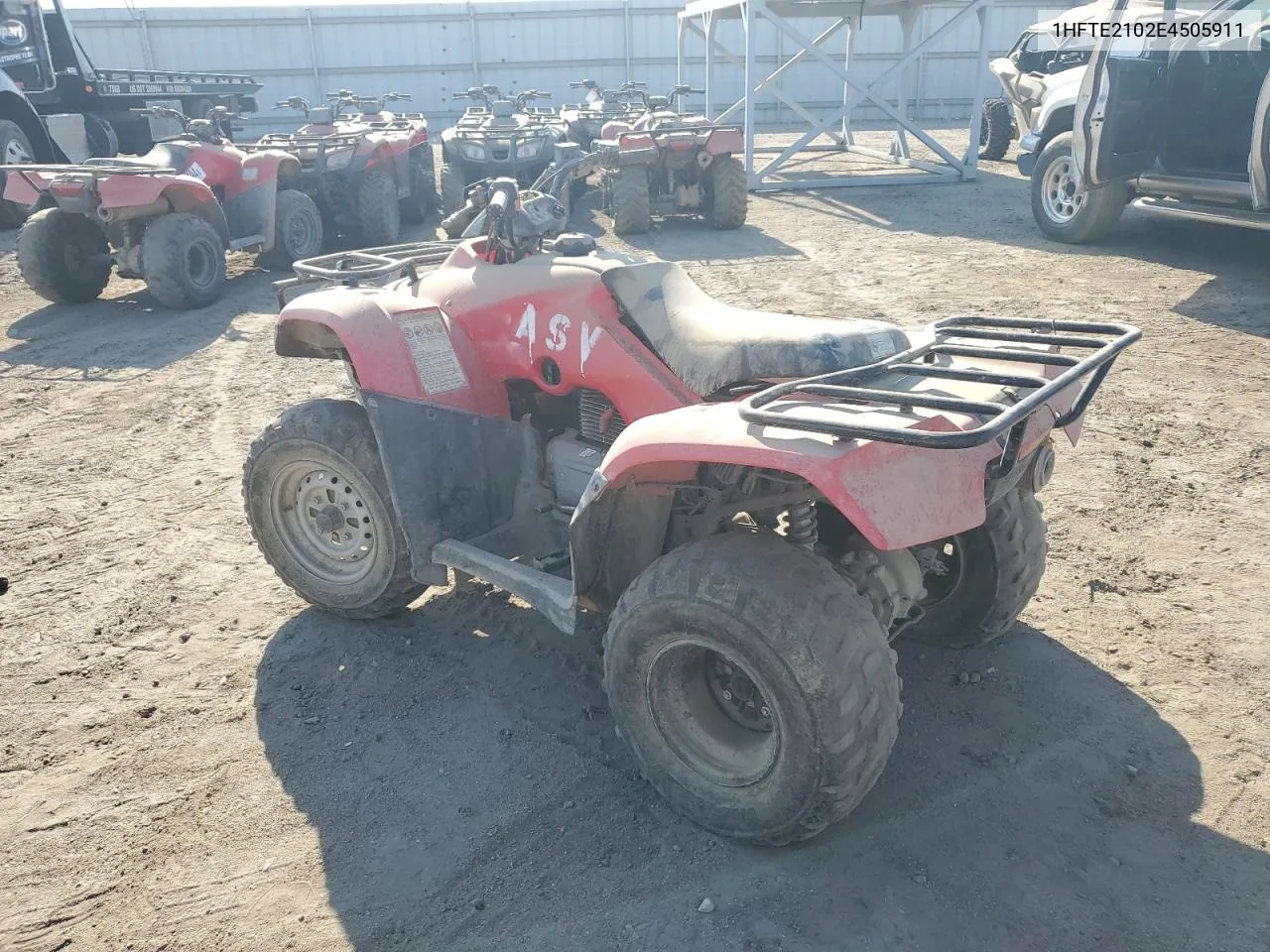 1HFTE2102E4505911 2014 Honda Trx250 Tm