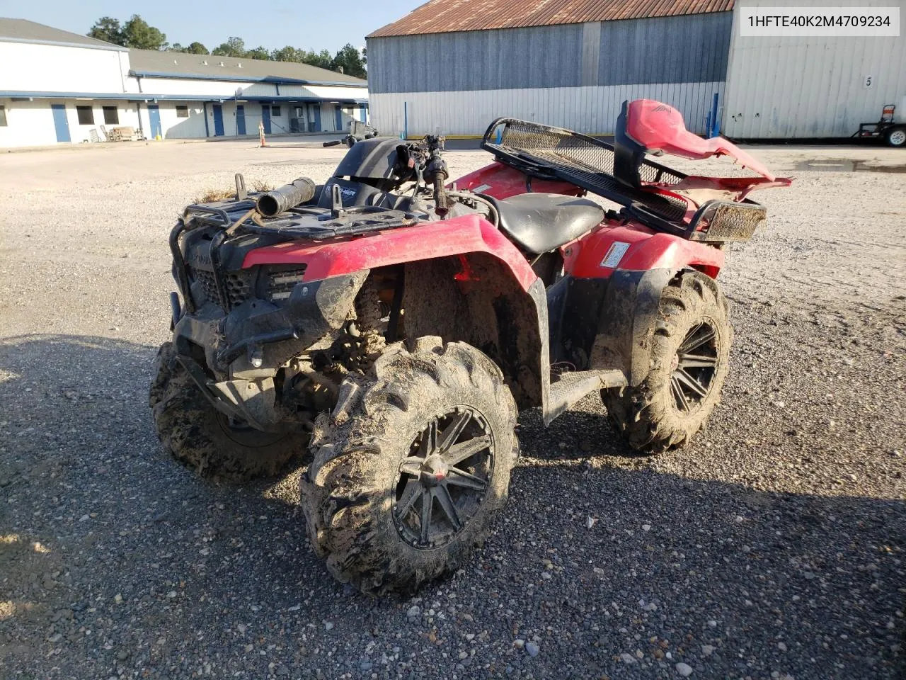 2021 Honda Trx420 Fm VIN: 1HFTE40K2M4709234 Lot: 72768094