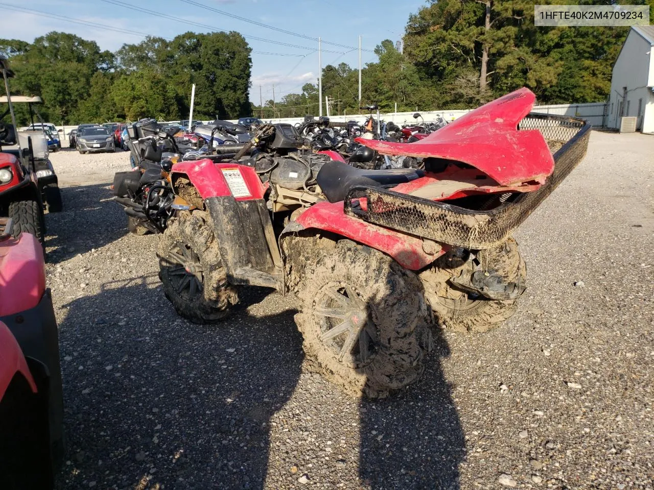 2021 Honda Trx420 Fm VIN: 1HFTE40K2M4709234 Lot: 72768094