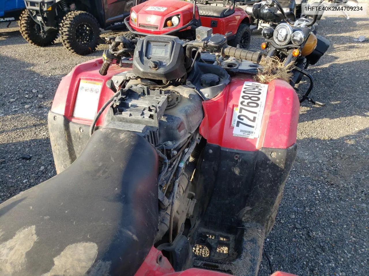 2021 Honda Trx420 Fm VIN: 1HFTE40K2M4709234 Lot: 72768094