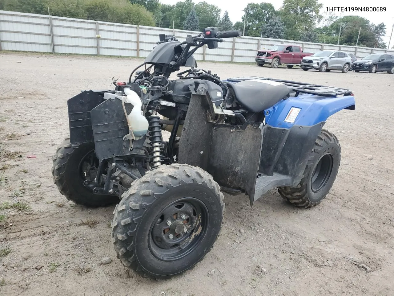 2022 Honda Trx420 Fa VIN: 1HFTE4199N4800689 Lot: 73468214