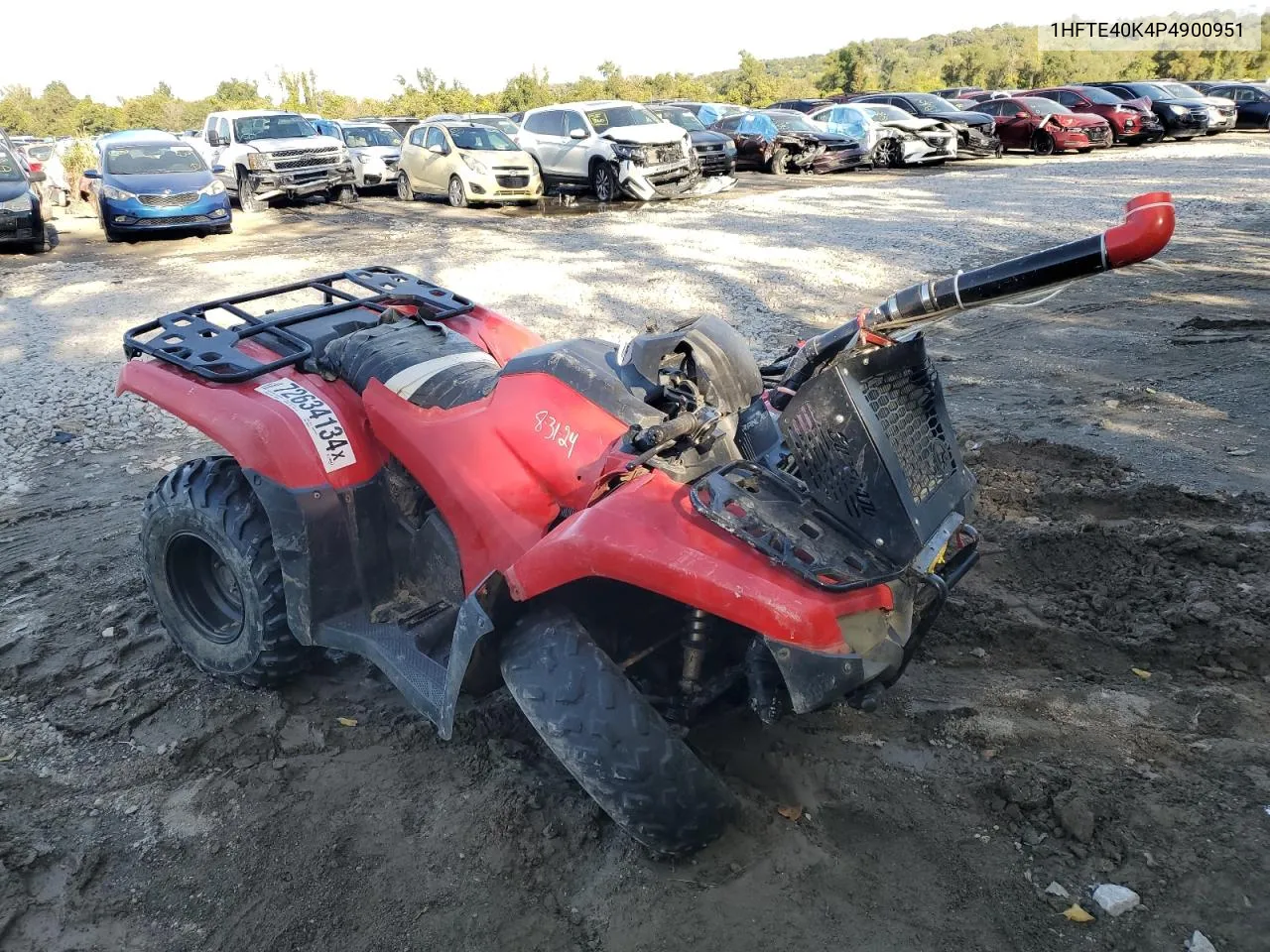 2023 Honda Trx420 Fm VIN: 1HFTE40K4P4900951 Lot: 72634134