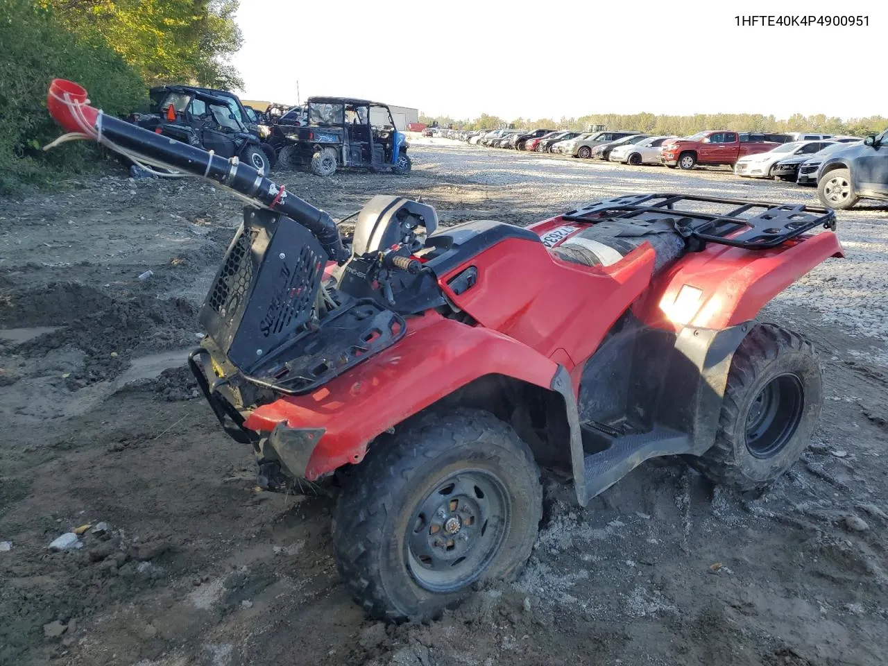 2023 Honda Trx420 Fm VIN: 1HFTE40K4P4900951 Lot: 72634134