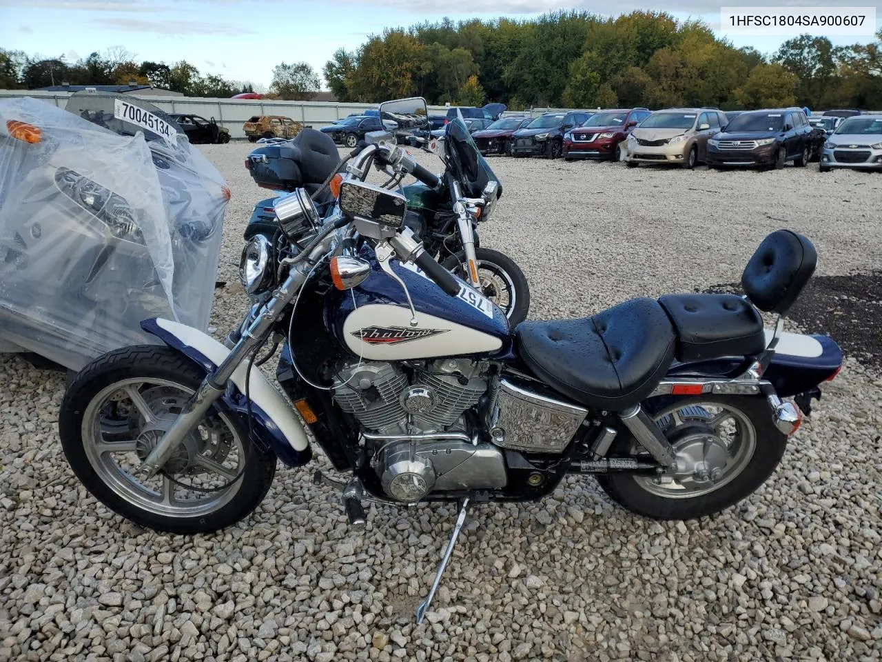 1995 Honda Vt1100 C VIN: 1HFSC1804SA900607 Lot: 75701624