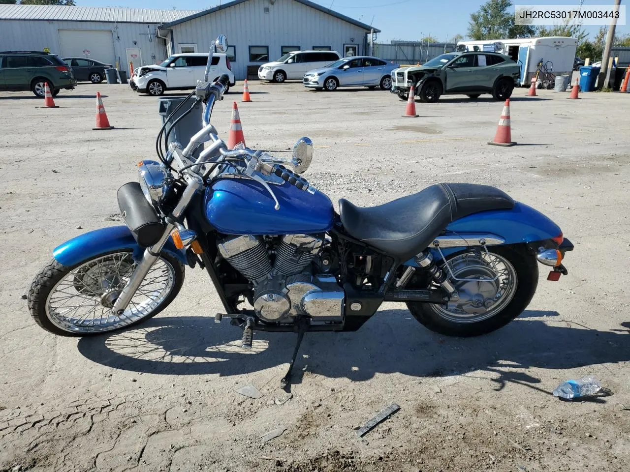 2007 Honda Vt750 C2 VIN: JH2RC53017M003443 Lot: 75093004