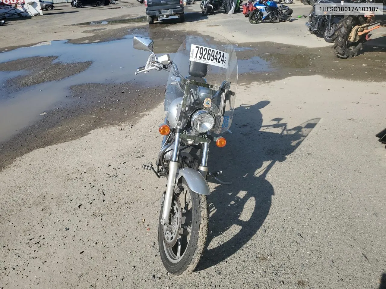 2007 Honda Vt1100 C VIN: 1HFSC18017A103187 Lot: 79269424