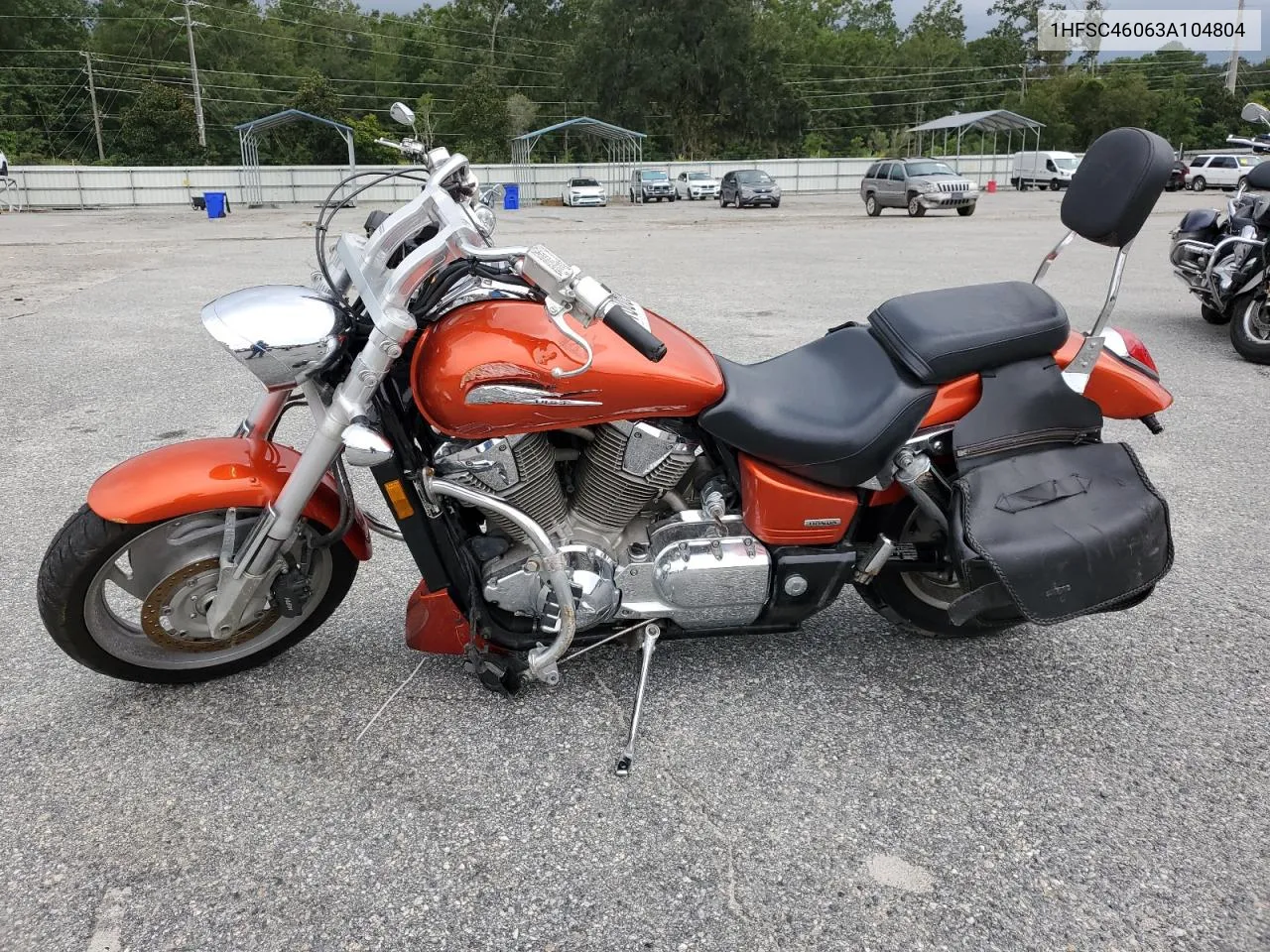 2003 Honda Vtx1800 C VIN: 1HFSC46063A104804 Lot: 71606844