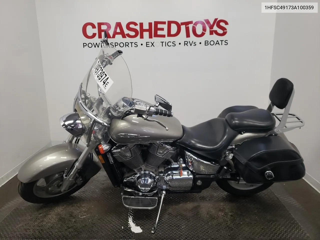 2003 Honda Vtx1800 R VIN: 1HFSC49173A100359 Lot: 74973974