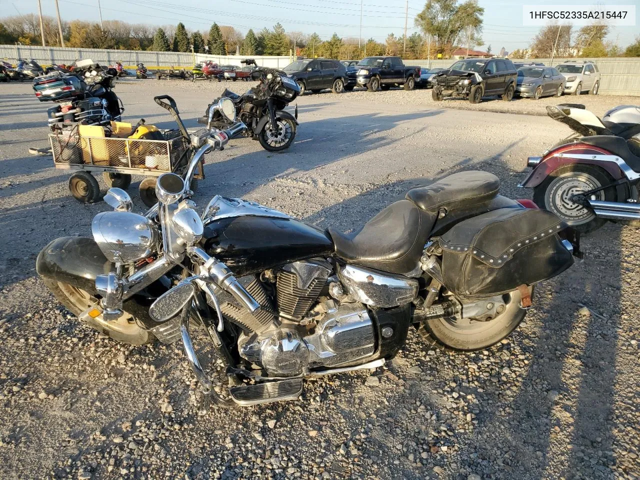 2005 Honda Vtx1300 R VIN: 1HFSC52335A215447 Lot: 78470834