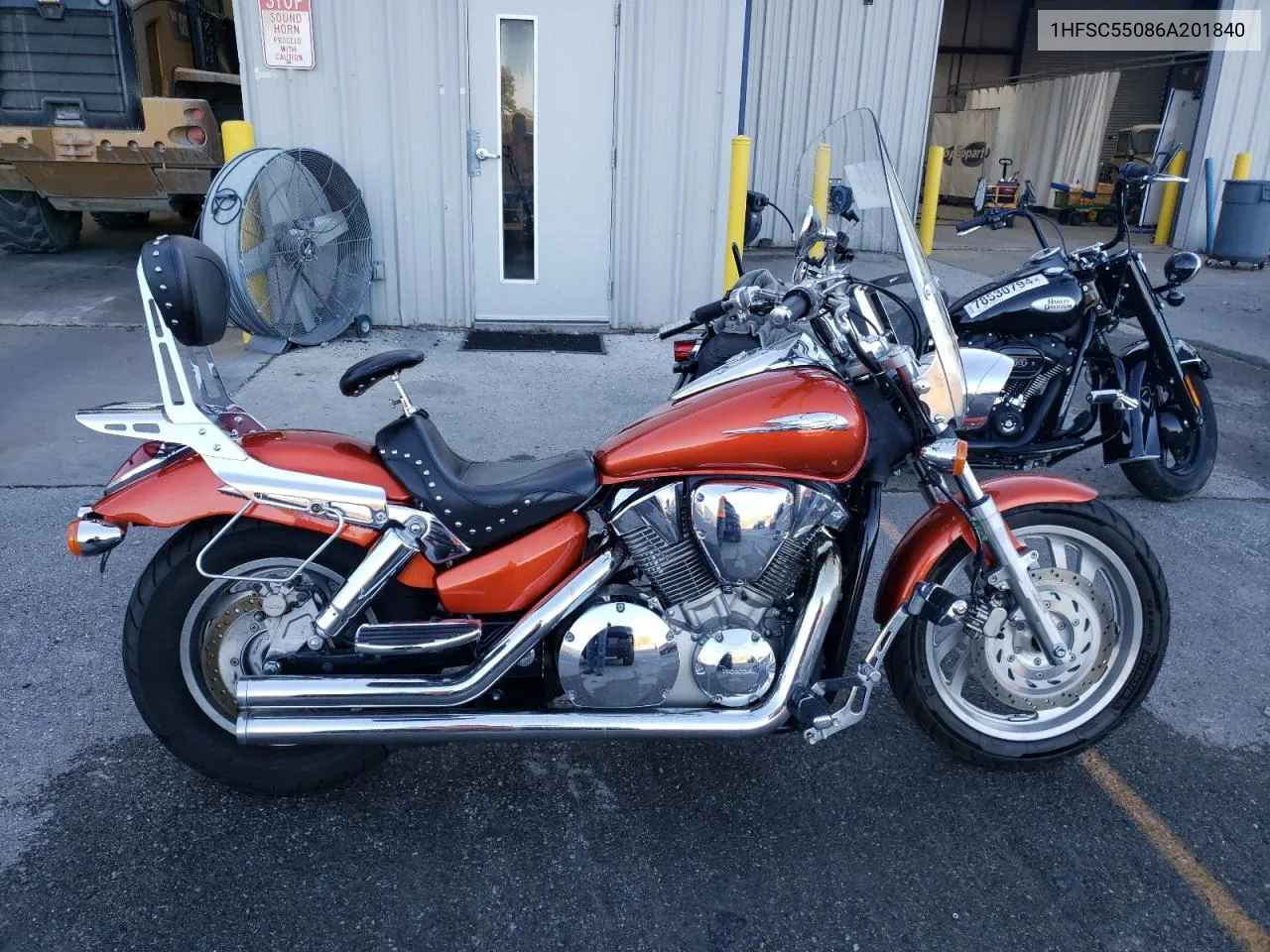 2006 Honda Vtx1300 C VIN: 1HFSC55086A201840 Lot: 77900724