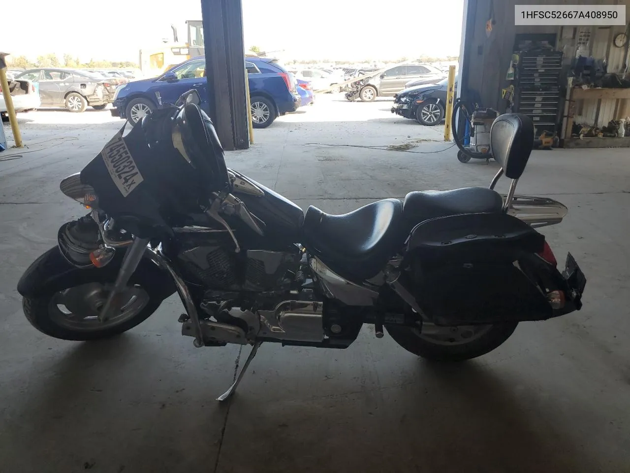 2007 Honda Vtx1300 R VIN: 1HFSC52667A408950 Lot: 74550324