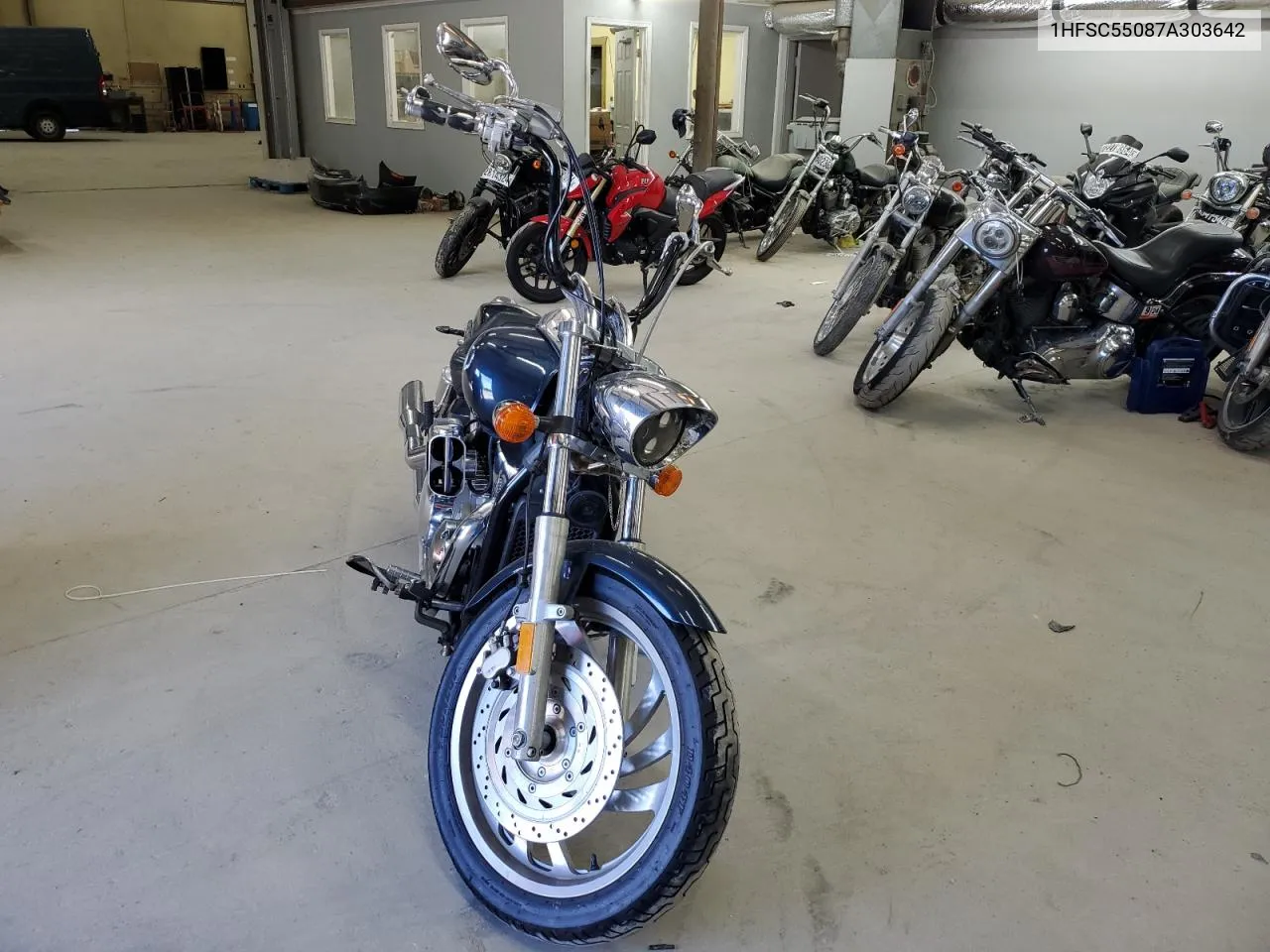 2007 Honda Vtx1300 C VIN: 1HFSC55087A303642 Lot: 76330414