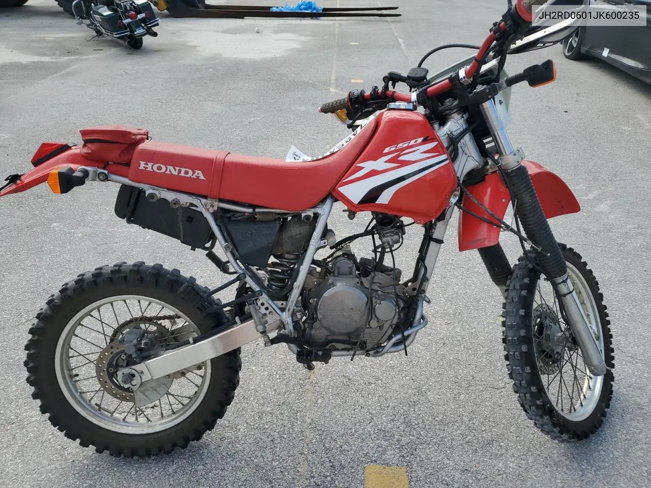 2018 Honda Xr650 L VIN: JH2RD0601JK600235 Lot: 74854104