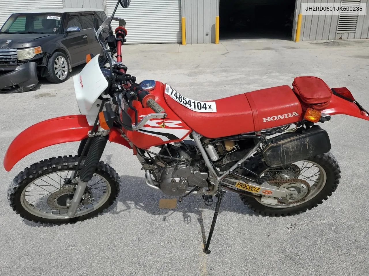 JH2RD0601JK600235 2018 Honda Xr650 L