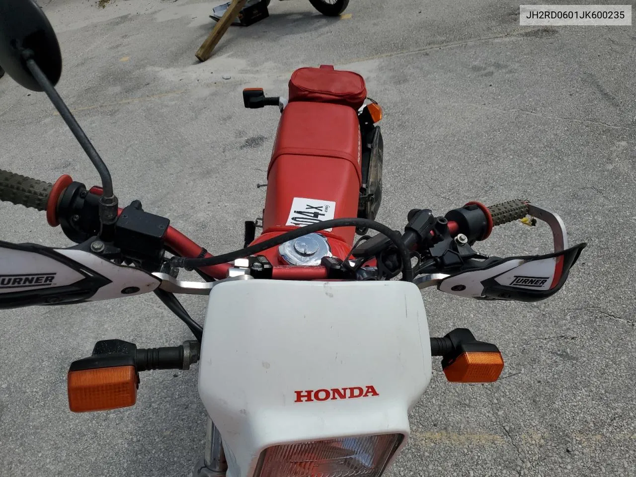 2018 Honda Xr650 L VIN: JH2RD0601JK600235 Lot: 74854104