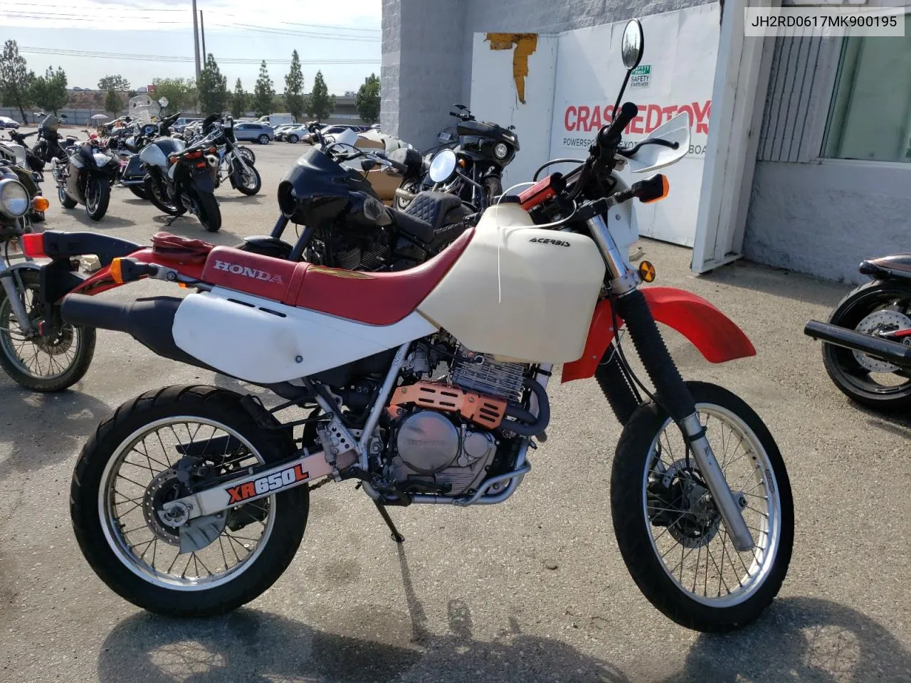 2021 Honda Xr650 L VIN: JH2RD0617MK900195 Lot: 66193234