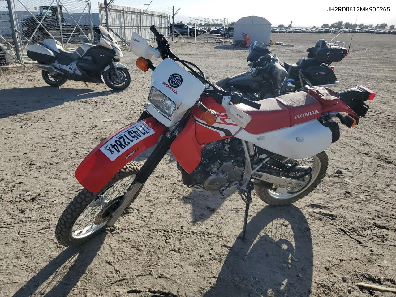 2021 Honda Xr650 L VIN: JH2RD0612MK900265 Lot: 71451284