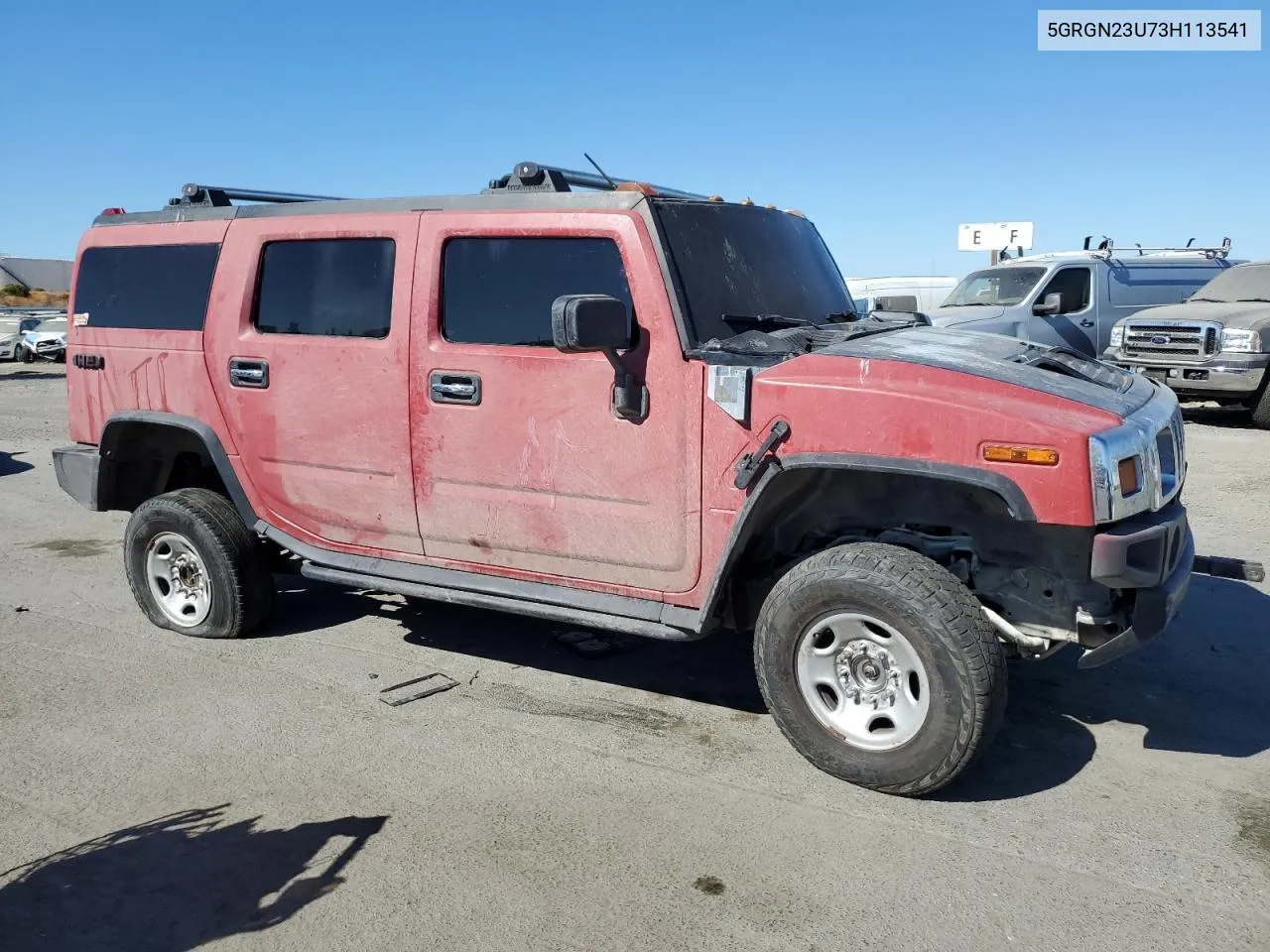 5GRGN23U73H113541 2003 Hummer H2