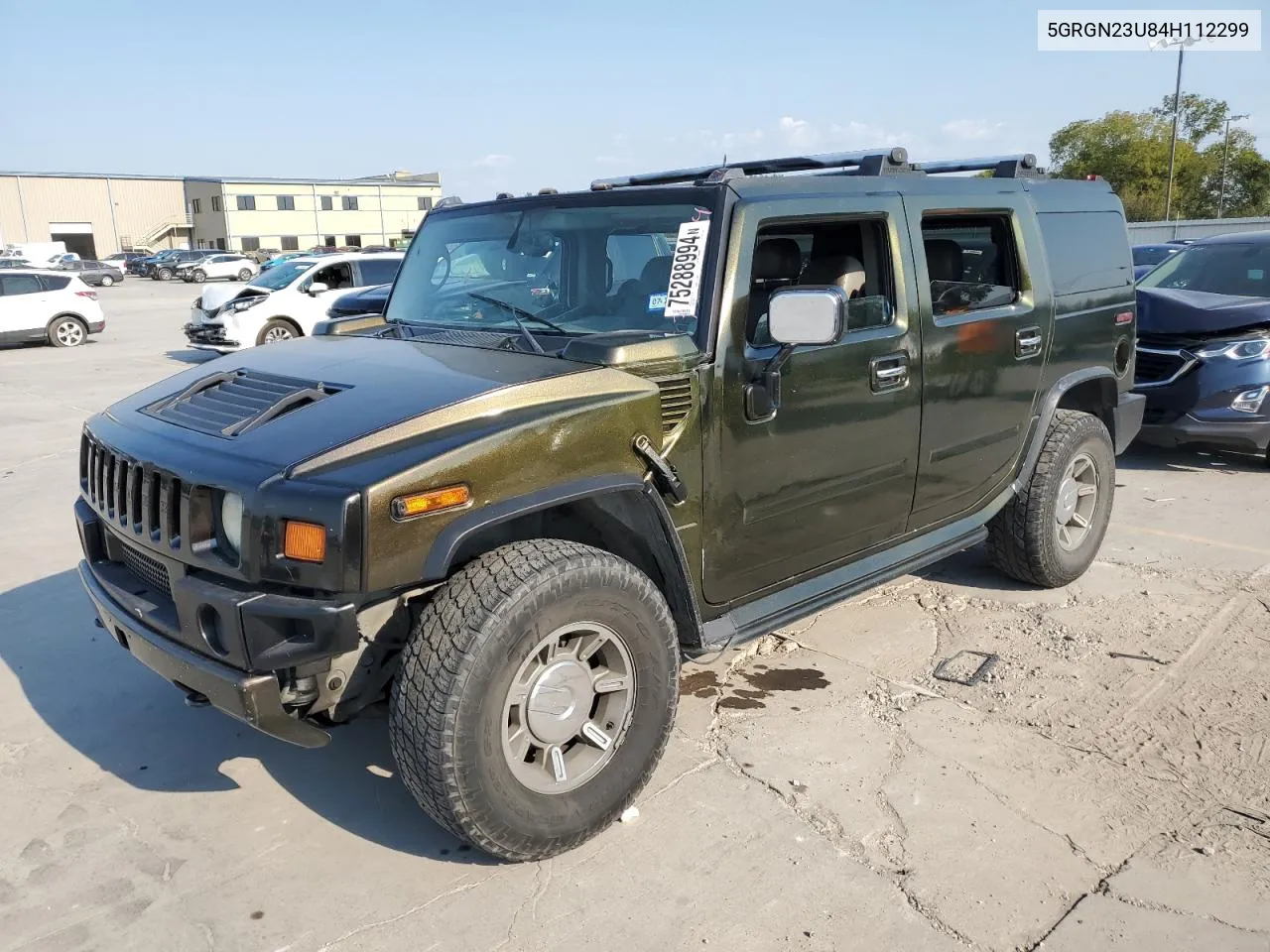 5GRGN23U84H112299 2004 Hummer H2