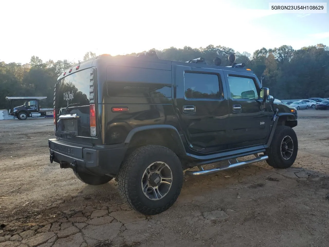 2004 Hummer H2 VIN: 5GRGN23U54H108629 Lot: 78060184