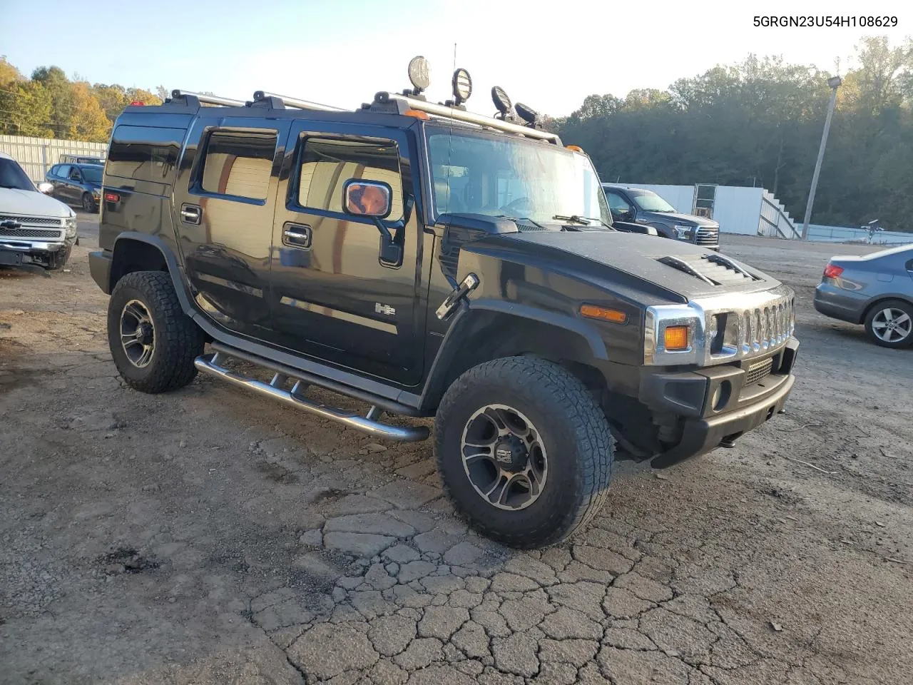 2004 Hummer H2 VIN: 5GRGN23U54H108629 Lot: 78060184