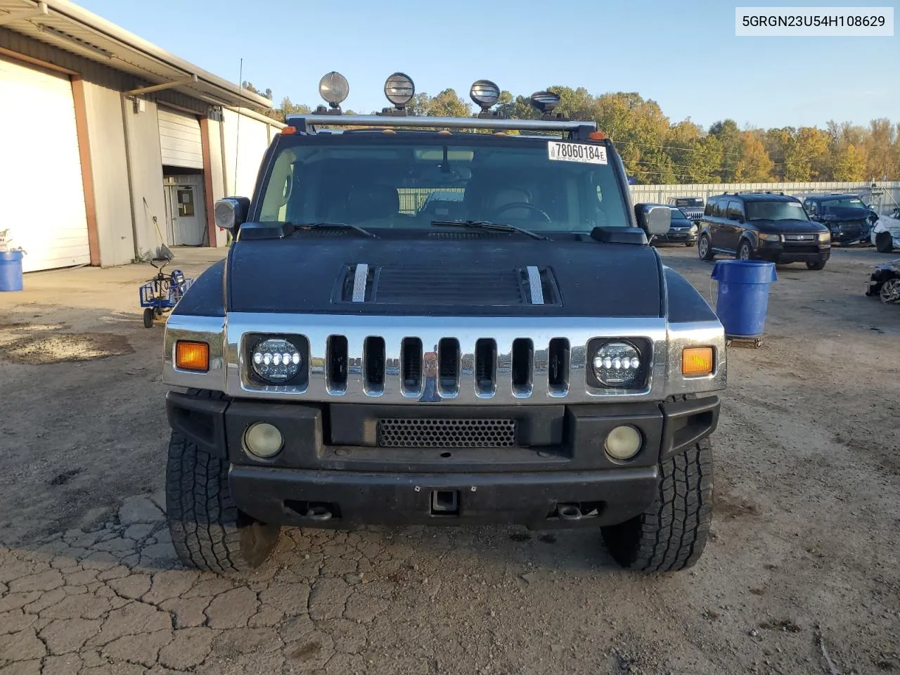 2004 Hummer H2 VIN: 5GRGN23U54H108629 Lot: 78060184