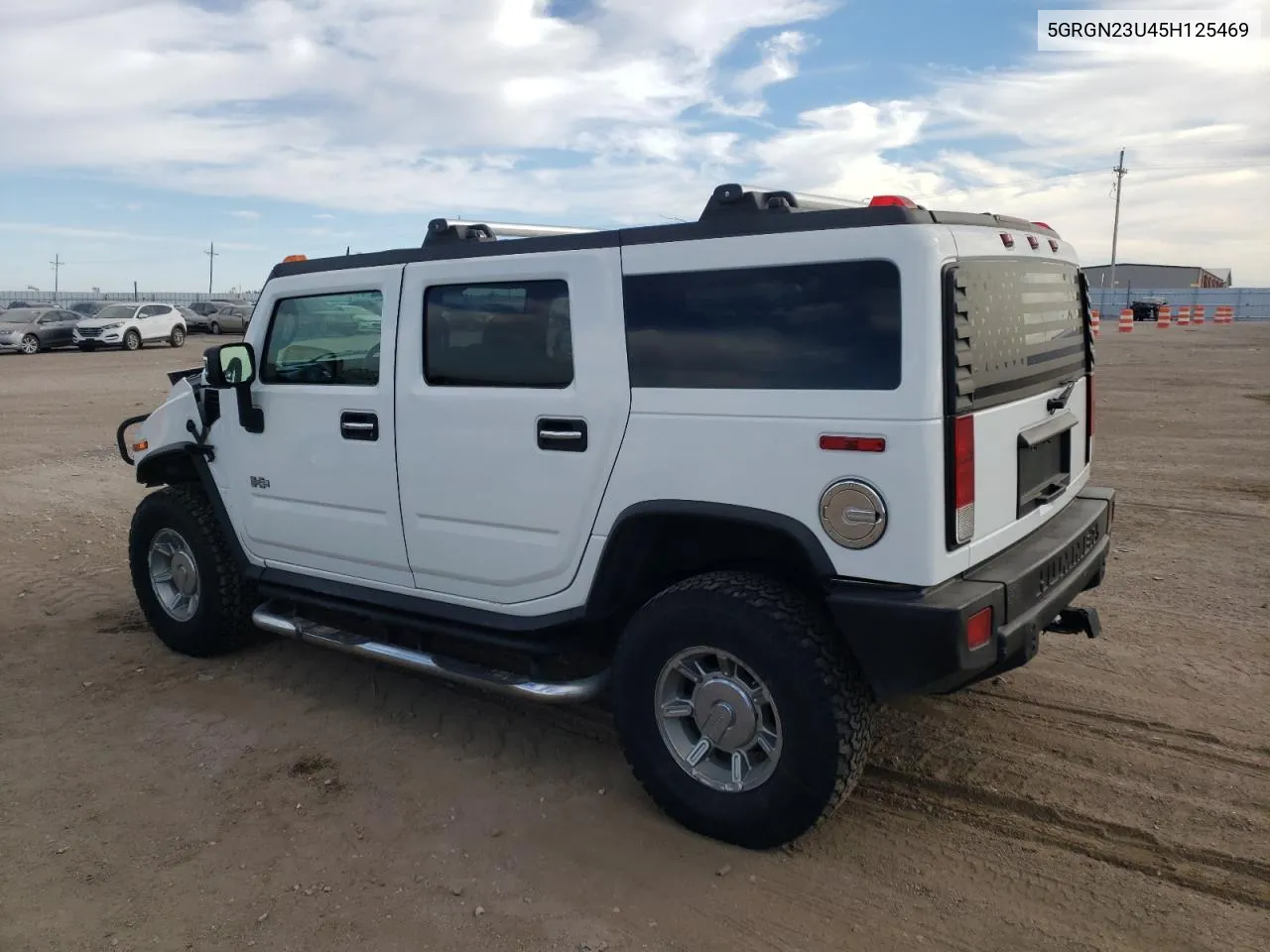 2005 Hummer H2 VIN: 5GRGN23U45H125469 Lot: 75885744