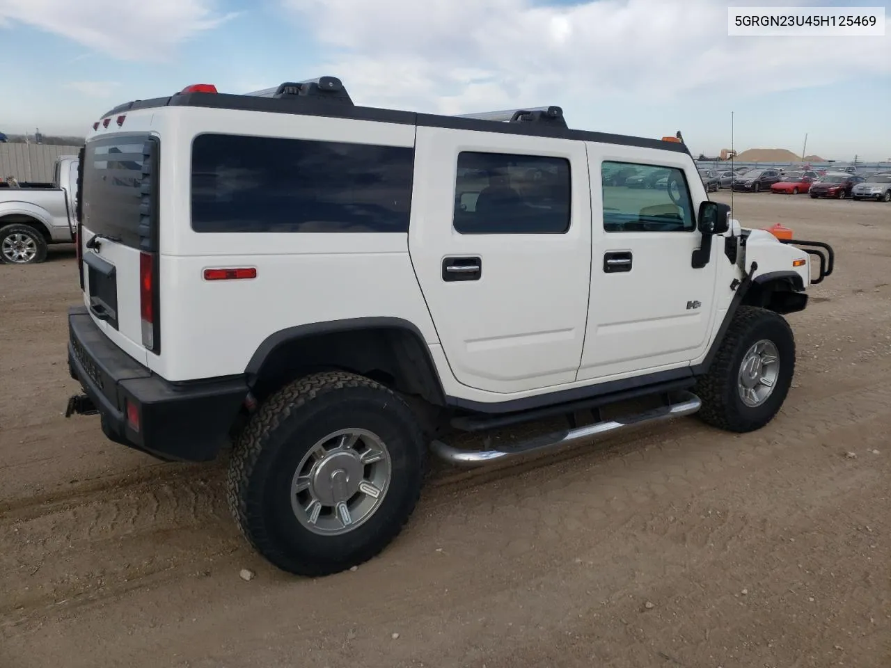 2005 Hummer H2 VIN: 5GRGN23U45H125469 Lot: 75885744