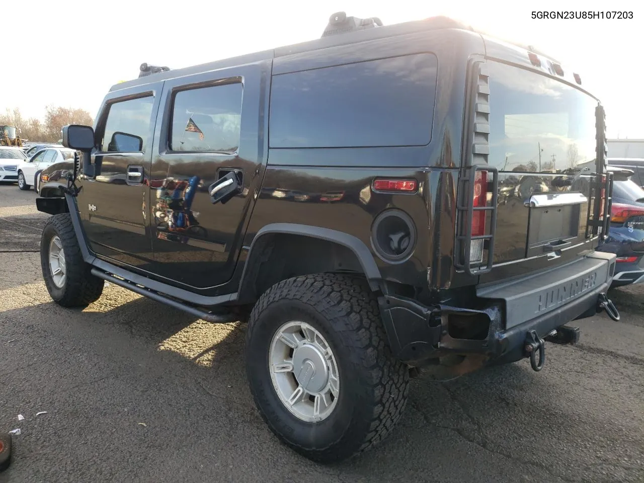 2005 Hummer H2 VIN: 5GRGN23U85H107203 Lot: 78066364