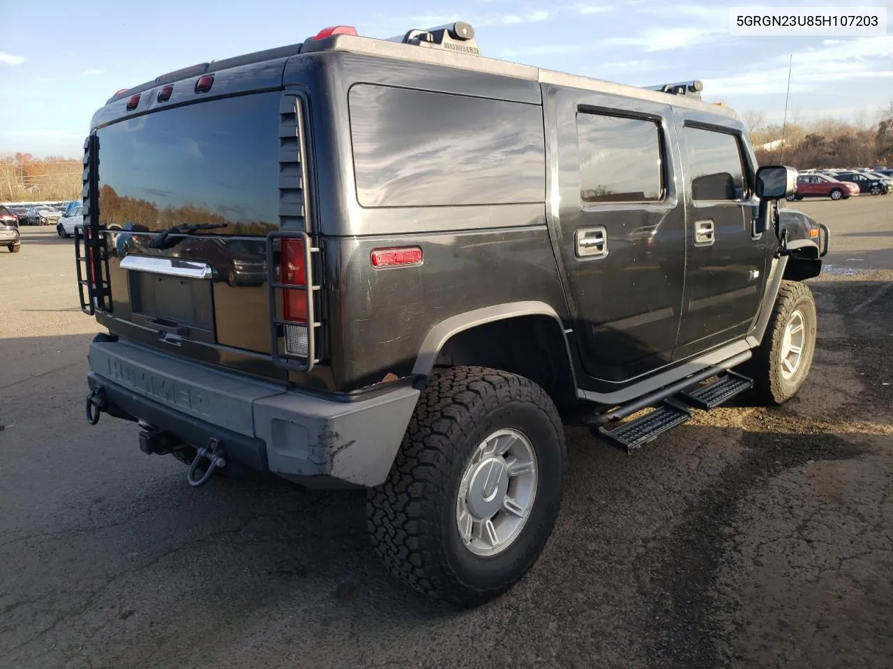 2005 Hummer H2 VIN: 5GRGN23U85H107203 Lot: 78066364