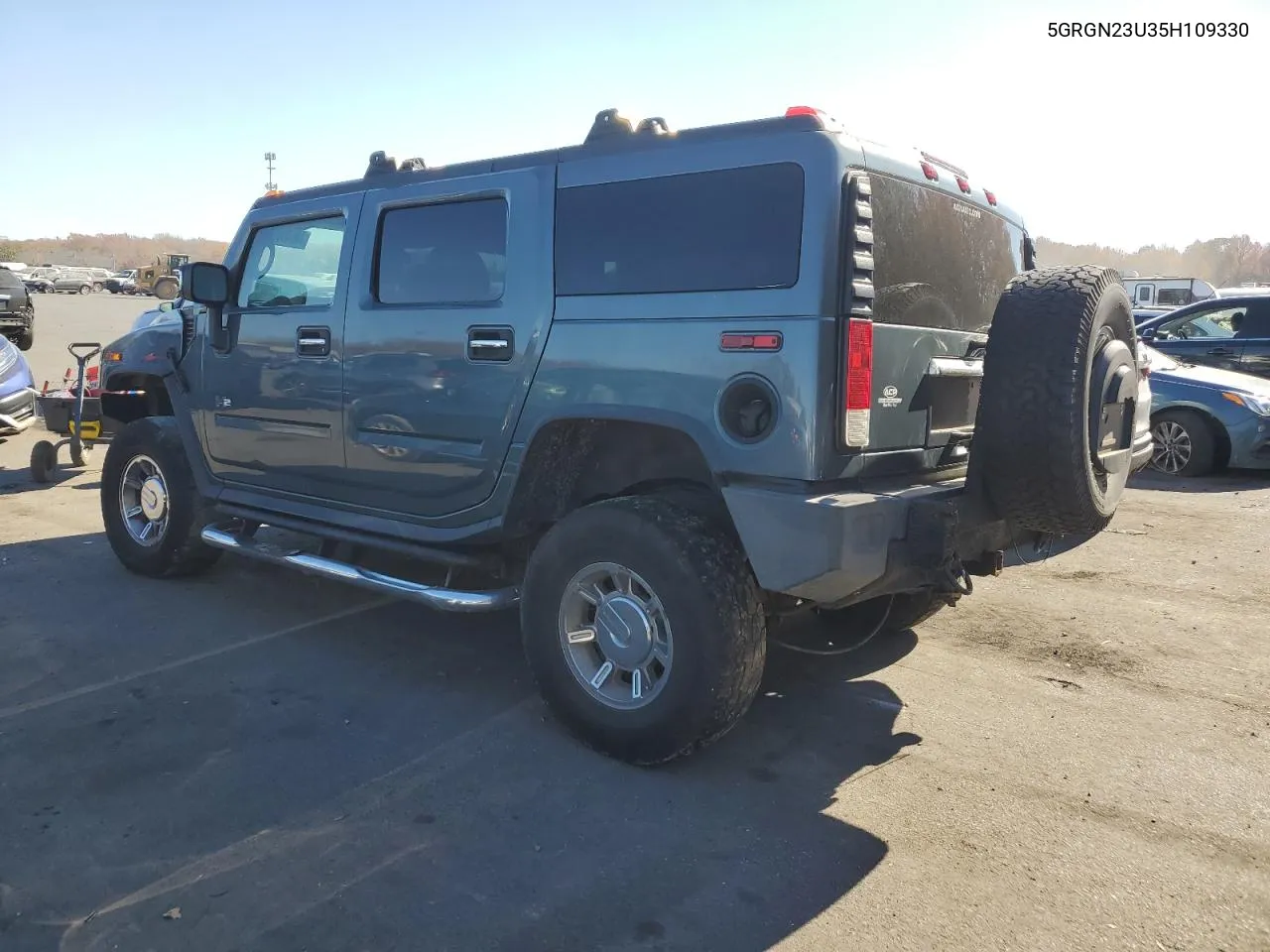 2005 Hummer H2 VIN: 5GRGN23U35H109330 Lot: 78648034