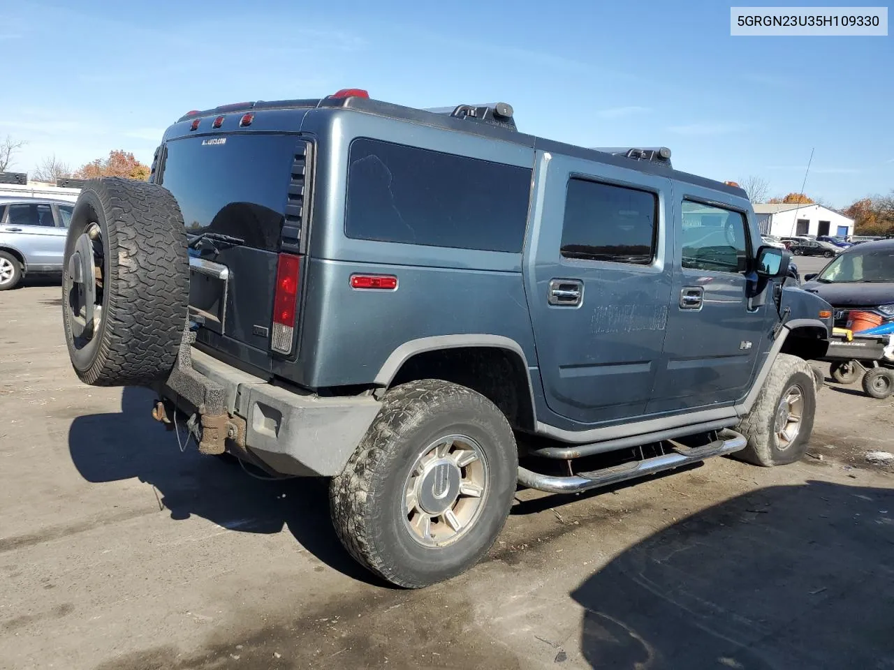 2005 Hummer H2 VIN: 5GRGN23U35H109330 Lot: 78648034