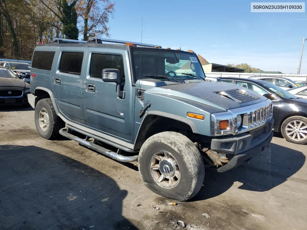 2005 Hummer H2 VIN: 5GRGN23U35H109330 Lot: 78648034