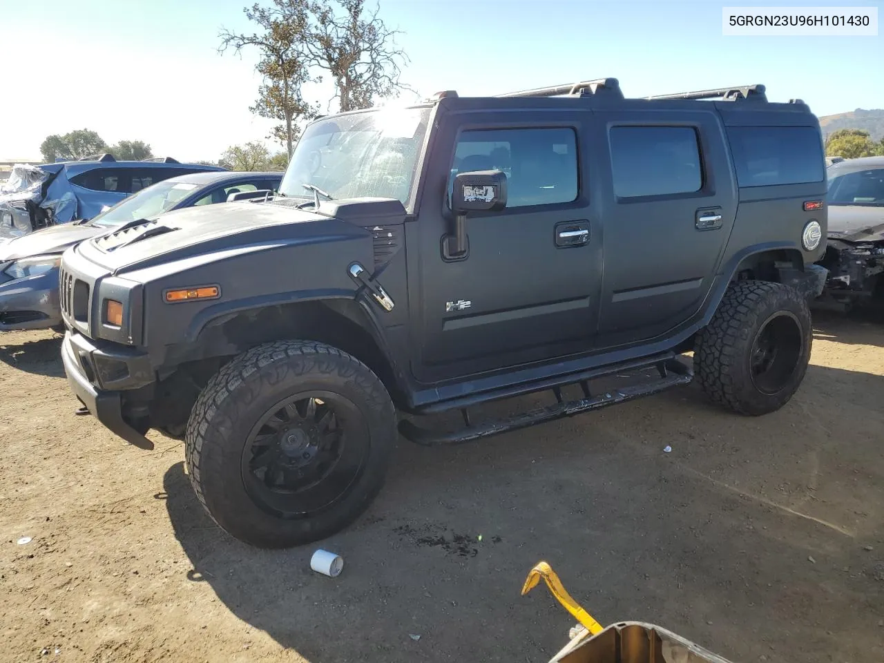 2006 Hummer H2 VIN: 5GRGN23U96H101430 Lot: 75453514