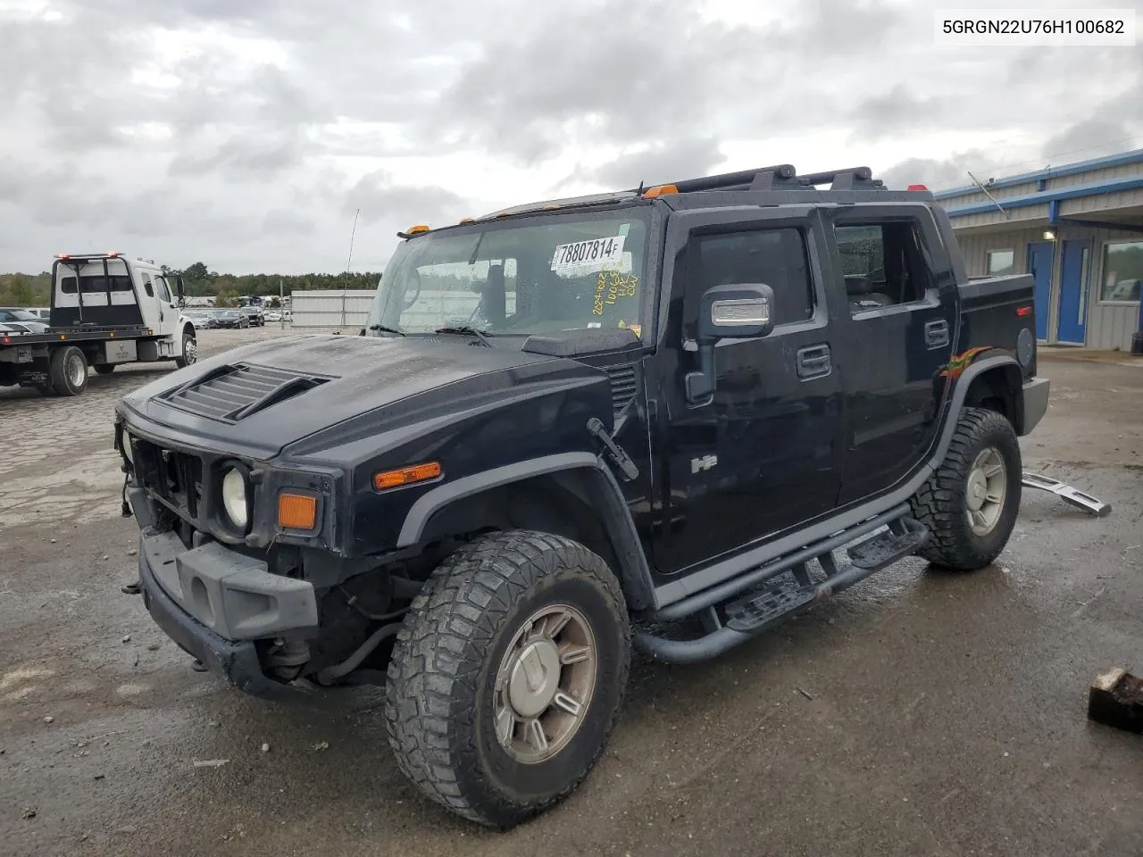 2006 Hummer H2 Sut VIN: 5GRGN22U76H100682 Lot: 78807814