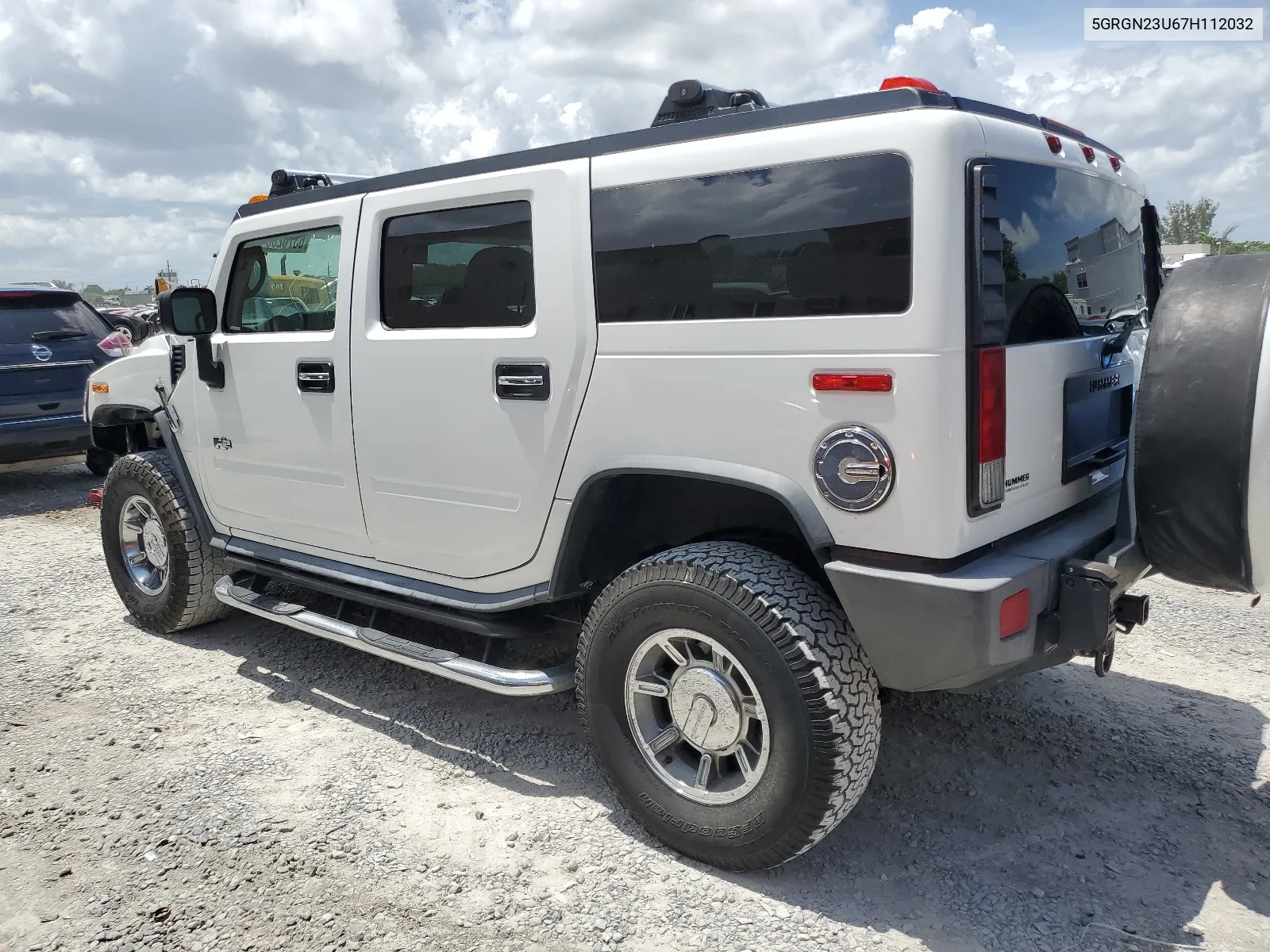 2007 Hummer H2 VIN: 5GRGN23U67H112032 Lot: 63762884