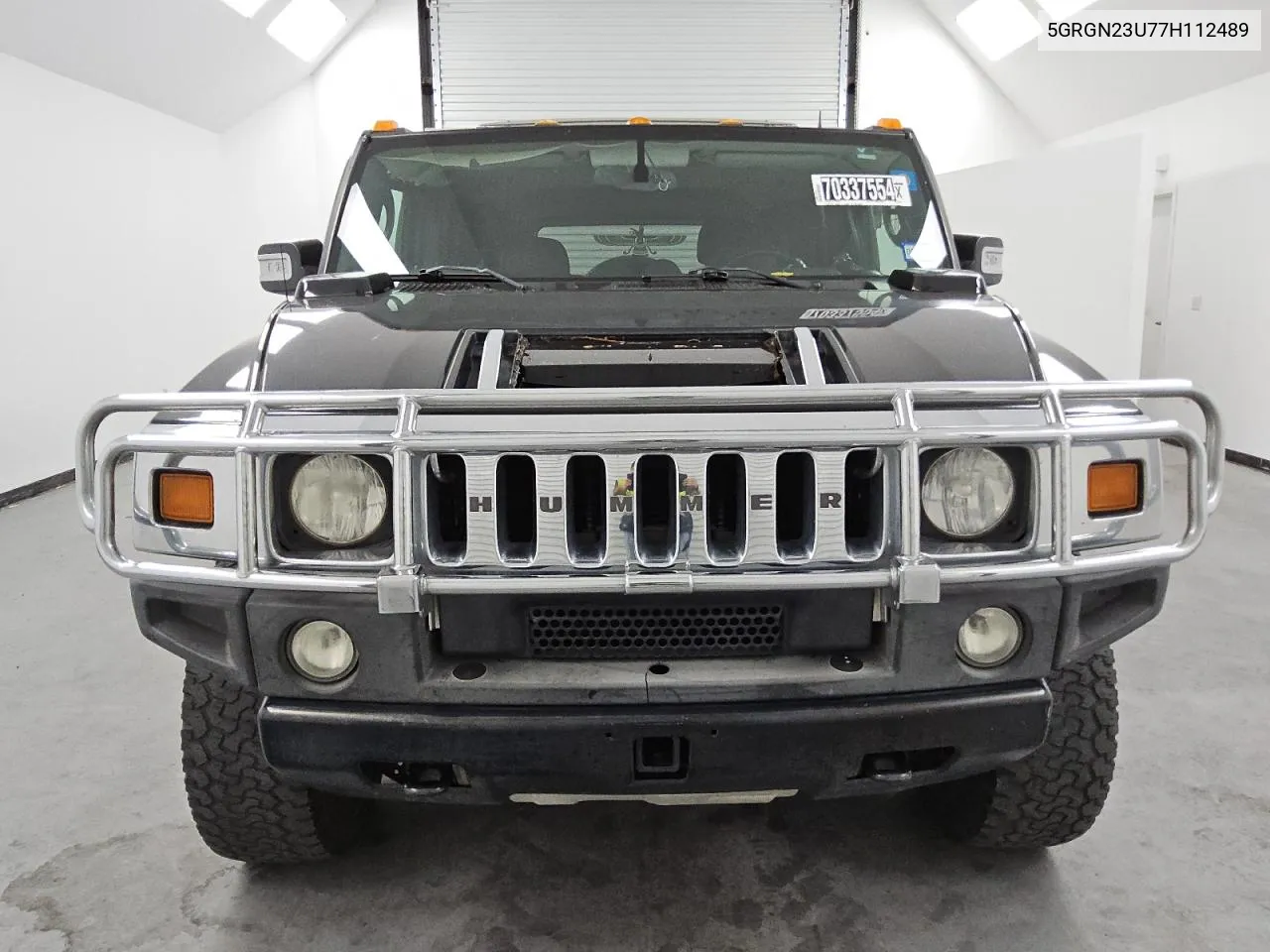 2007 Hummer H2 VIN: 5GRGN23U77H112489 Lot: 70337554