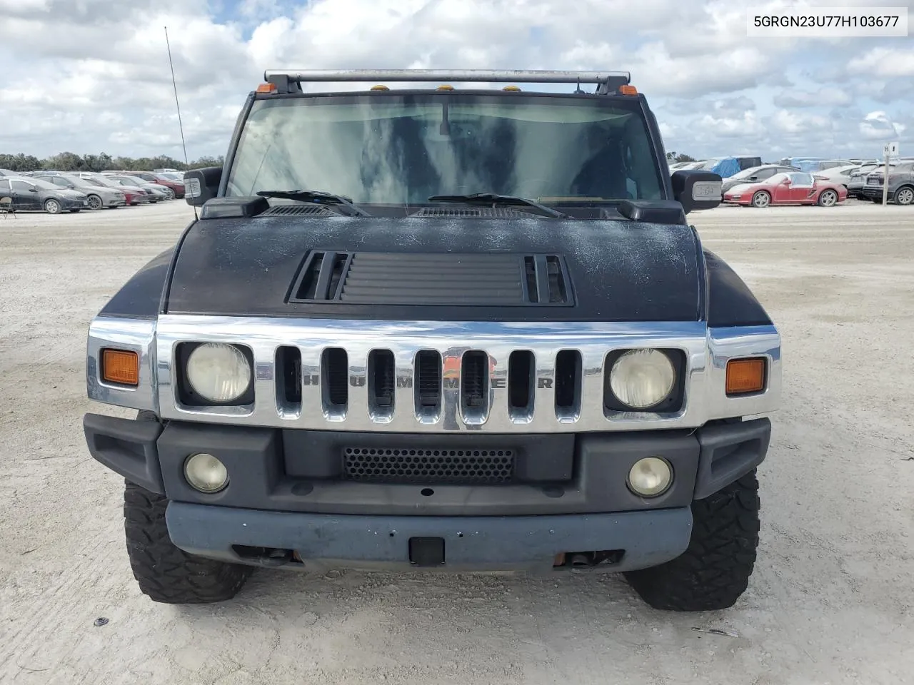 2007 Hummer H2 VIN: 5GRGN23U77H103677 Lot: 74606754