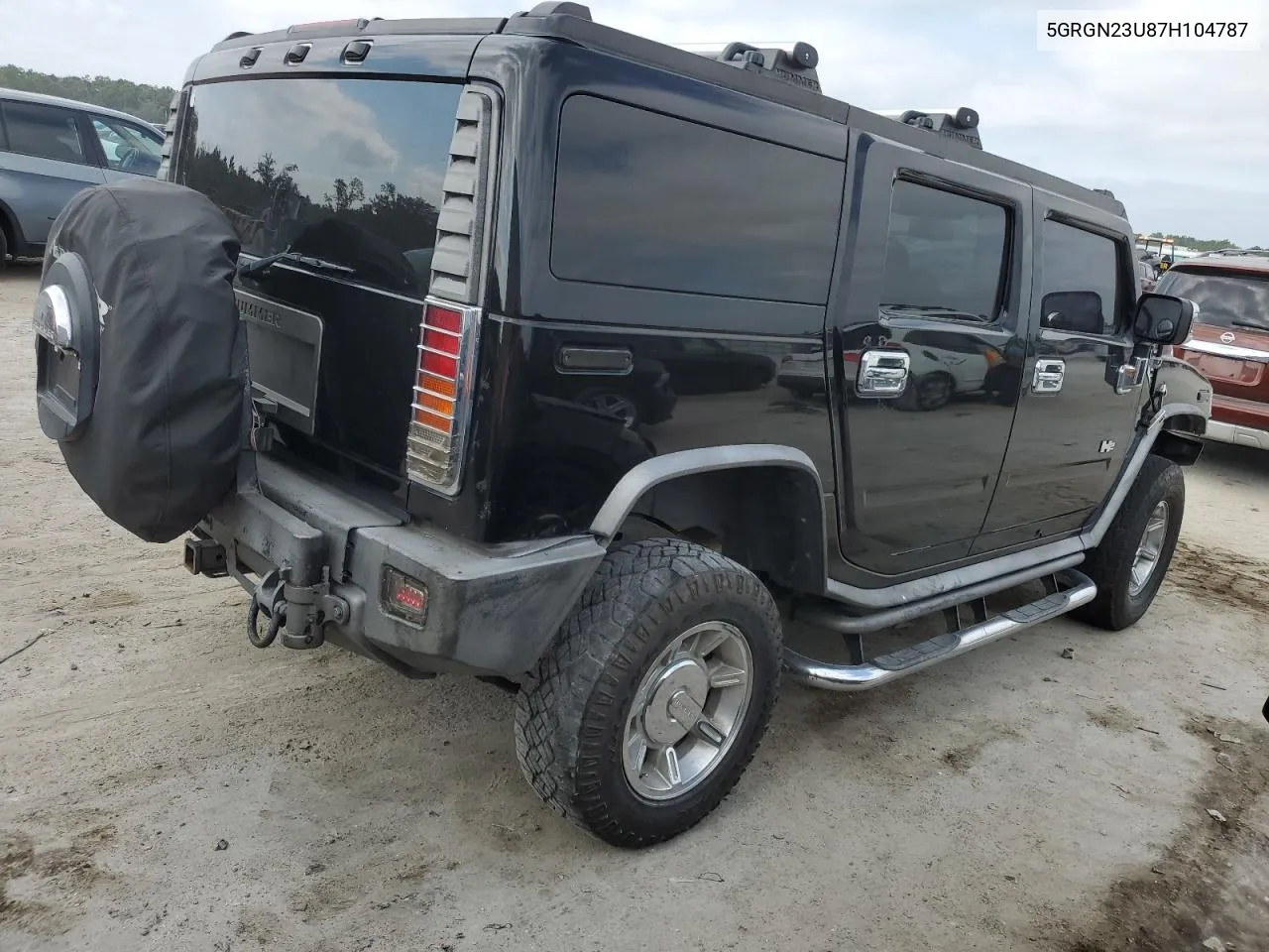 2007 Hummer H2 VIN: 5GRGN23U87H104787 Lot: 78030534