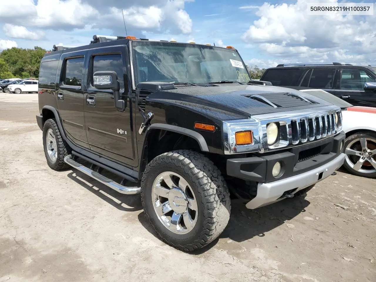 2009 Hummer H2 Luxury VIN: 5GRGN83219H100357 Lot: 72604224