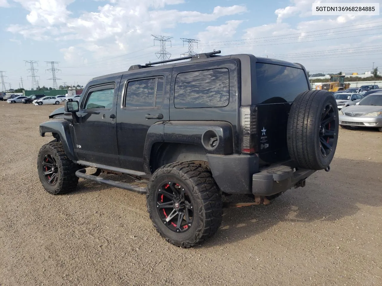 2006 Hummer H3 VIN: 5GTDN136968284885 Lot: 68511774