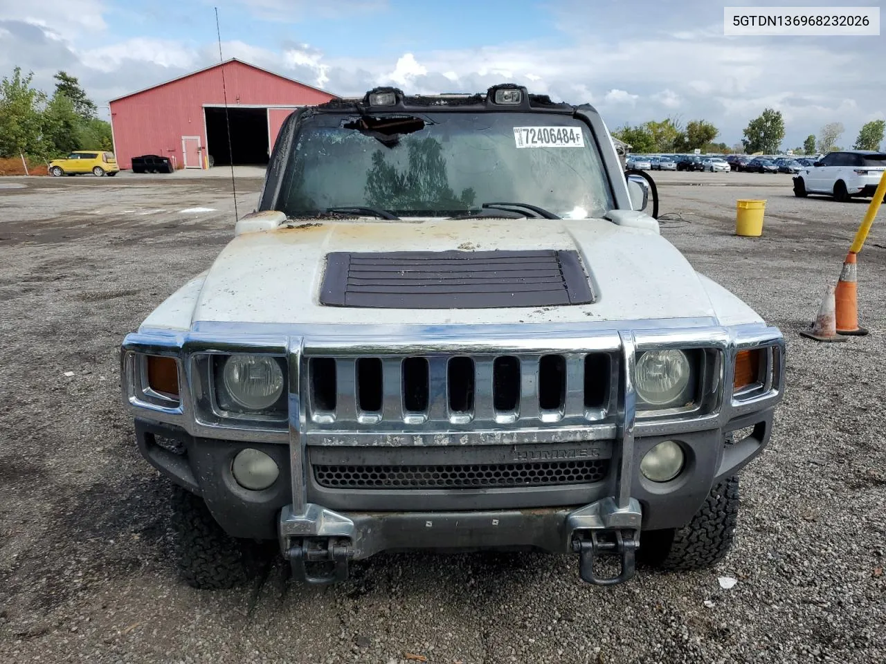 2006 Hummer H3 VIN: 5GTDN136968232026 Lot: 72406484