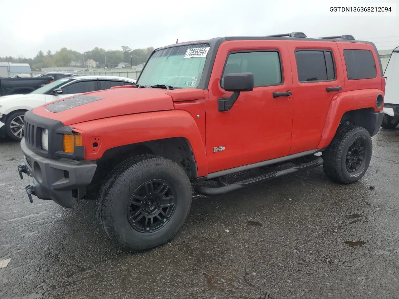 2006 Hummer H3 VIN: 5GTDN136368212094 Lot: 72856204