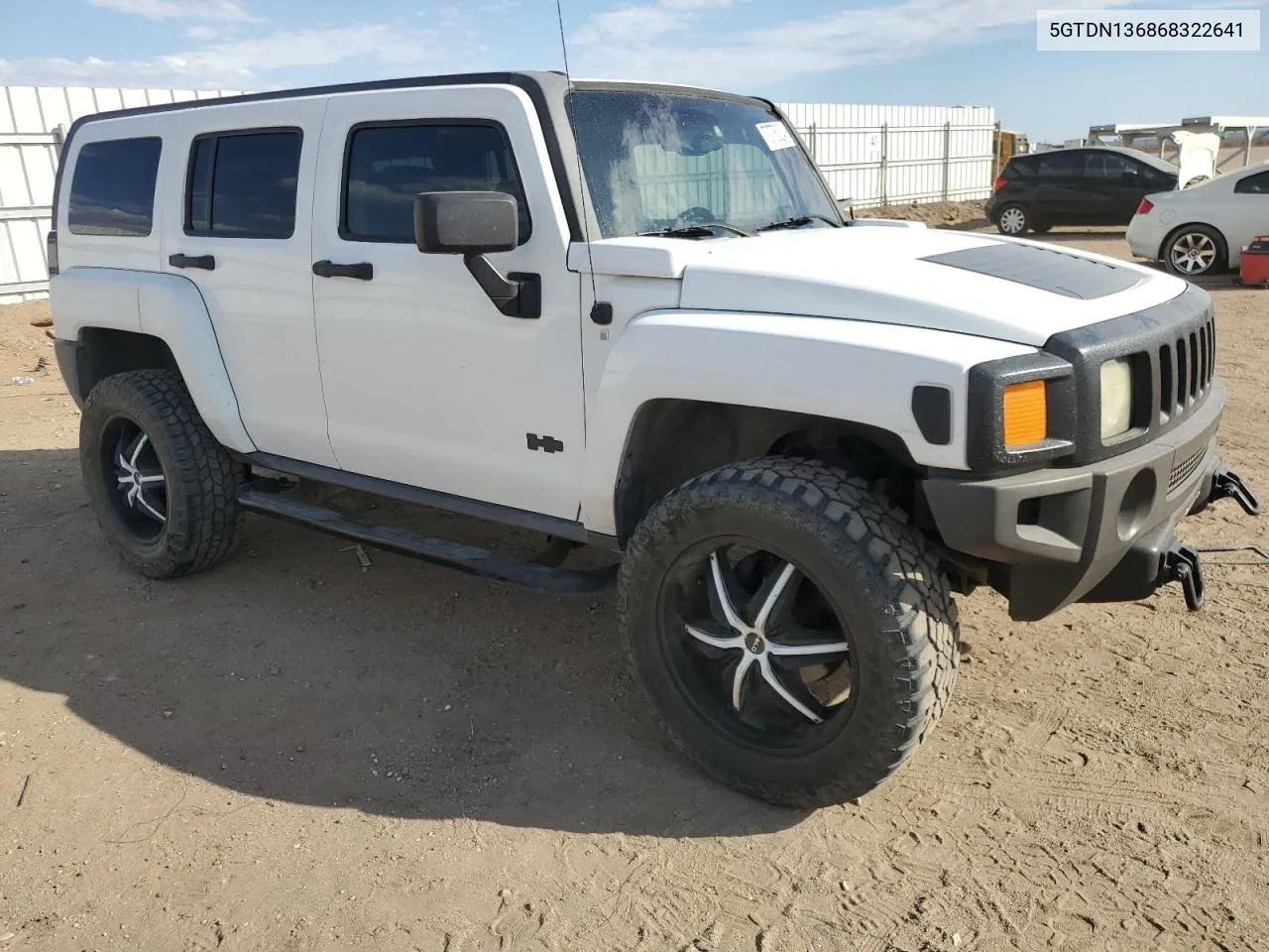 2006 Hummer H3 VIN: 5GTDN136868322641 Lot: 73775024