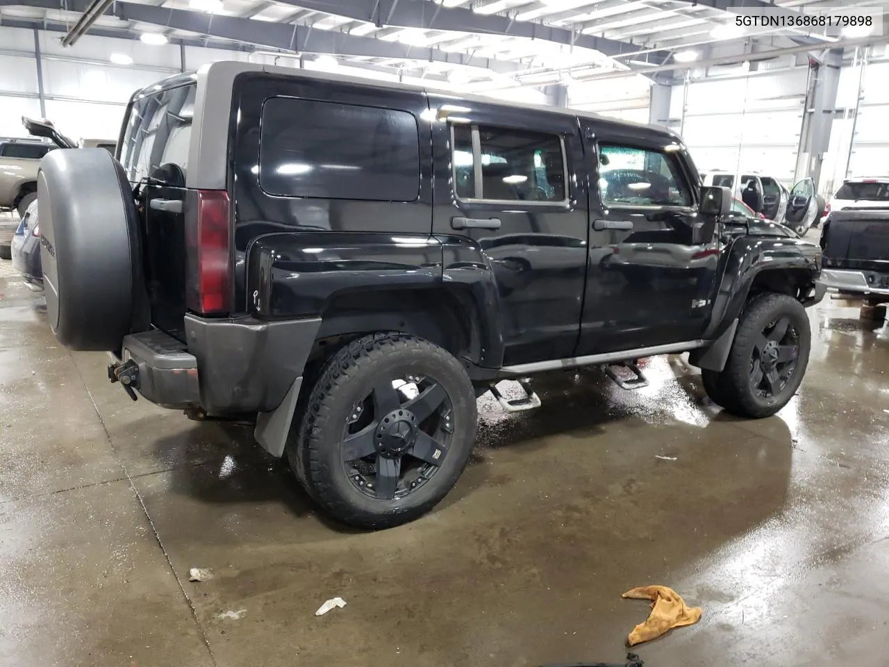 2006 Hummer H3 VIN: 5GTDN136868179898 Lot: 74678304